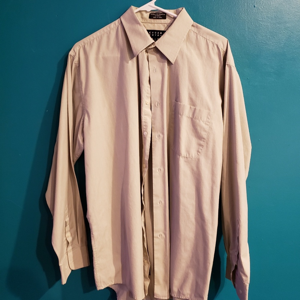 Men's button down dress shirt